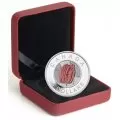 2014 Canadian $5 Flowers in Canada: Tulip Fine Silver Niobium Coloured Coin