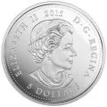 2015 Canadian $5 Today's Monarch, Yesteryear's Princess - Fine Silver Coin