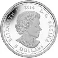 2014 Canadian $5 Princess to Monarch - Fine Silver Coin