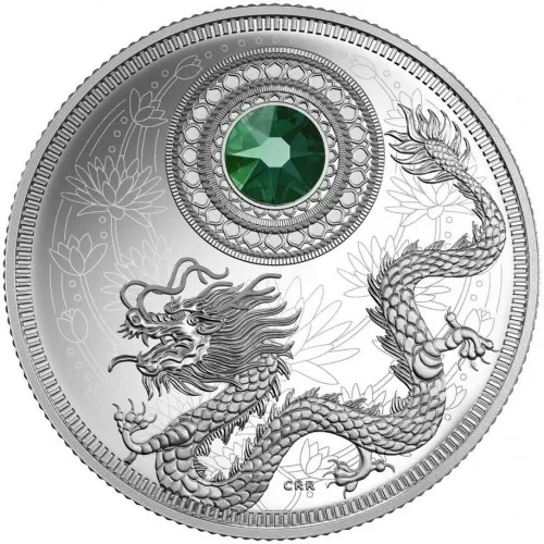 2016 Canadian $5 Birthstone Series: May - Fine Silver Coin