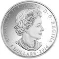 2016 Canadian $5 Birthstone Series: August - Fine Silver Coin