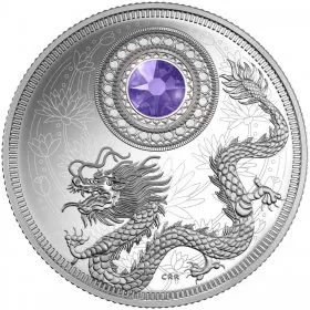 2016 Canadian $5 Birthstone Series: December - Fine Silver Coin