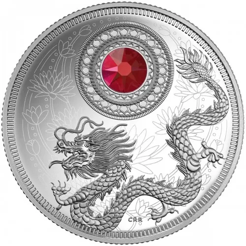 2016 Canadian $5 Birthstone Series: January - Fine Silver Coin