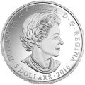 2016 Canadian $5 Birthstone Series: February - Fine Silver Coin