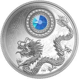 2016 Canadian $5 Birthstone Series: March - Fine Silver Coin