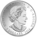 2016 Canadian $5 Birthstone Series: September - Fine Silver Coin