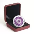 2018 Canadian $5 Birthstones: February Swarovski® Crystal & Silver Coin