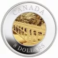2005 Canada Fine Silver $8 Dollar 2-Coin Set - 120th Anniversary of the Canadian Pacific Railway