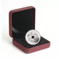 2007 Canadian $8 The Shape of Trade in Ancient China Square-holed Silver Coin 
