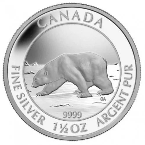 2013 Canadian $8 Canadian Wildlife Series: Polar Bear 1.5 oz 9999 Bullion Coin *E-TRANSFER & CANADA ONLY*
