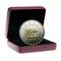 2015 Canadian $2 Big Coin Series: Polar Bear 5-ounce Fine Silver & Gold-plated Toonie Coin