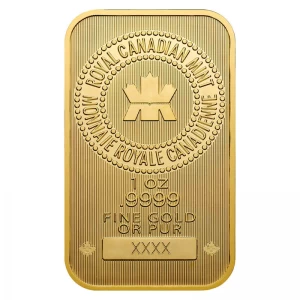 RCM 1 oz 99.99% Pure Gold Bullion Wafer/Bar *E-TRANSFER & CANADA ONLY*
