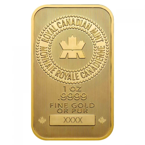 RCM 1 oz 99.99% Pure Gold Bullion Wafer/Bar *E-TRANSFER & CANADA ONLY*