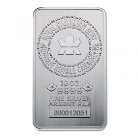 RCM 10 oz 99.99% Pure Silver Bullion Wafer/Bar *E-TRANSFER & CANADA ONLY*