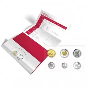 2017 Canadian 6-Coin Classic Canadian Uncirculated Set