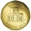 2016 Canadian 5-Coin Baby Born In Gift Set ft $1 Alphabet Blocks Loonie Dollar