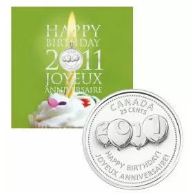 2011 Canada Birthday Coin Gift Set