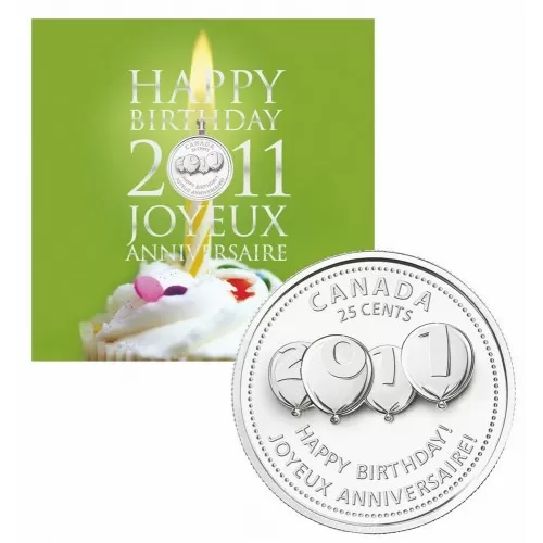 2011 Canada Birthday Coin Gift Set