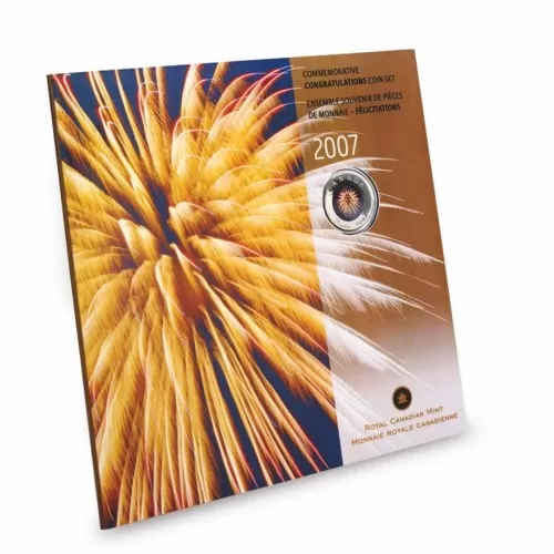 2007 Canada Congratulations Coin Gift Set