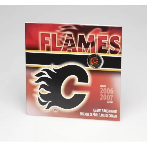 2007 Canada NHL® Coin Gift Set - Calgary Flames