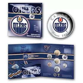 2007 Canada NHL® Coin Gift Set - Edmonton Oilers