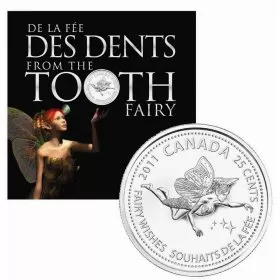 2011 Canada Tooth Fairy Coin Gift Card & Set