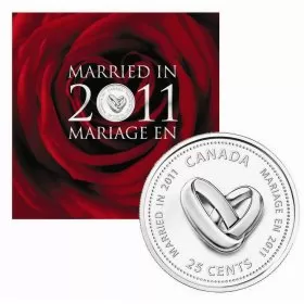 2011 Canada Wedding Coin Gift Set