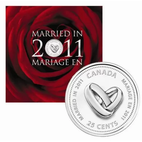 2011 Canada Wedding Coin Gift Set