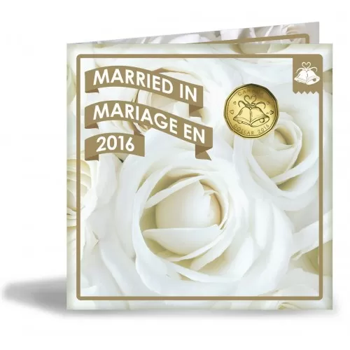 2016 Canadian Wedding Coin Gift Set