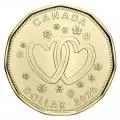 2020 Canadian Wedding Coin Gift Set ft $1 Specially Struck Loonie Dollar