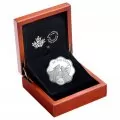 2017 Canadian $20 Master of the Land: Timber Wolf Fine Silver Scallop Coin *Masters Club Exclusive*