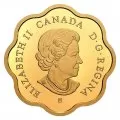 2020 Canadian $20 Iconic Maple Leaves Fine Silver & Gold-plated Scallop Coin *Masters Club Exclusive*