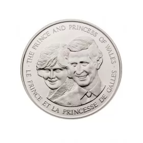 1983 Canadian The Prince and Princess of Wales Commemorative Silver Medallion