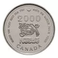 2000 Canadian 25-Cent Millennium Quarters Series 12-Coin & Nestle Medallion Set 