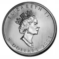 2003 Canada Maple Leaf Fine Silver Fractional 5-Coin Proof Set - No Outside Box