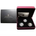 2011 Canadian 25-Cent Our Legendary Nature: Conservation Successes Sterling Silver 3-Coin Set