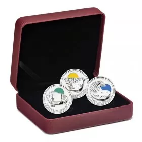 2011 Canadian 25-Cent Our Legendary Nature: Conservation Successes Sterling Silver 3-Coin Set