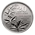 2011-2015 Canadian $20 for $20 & $25 for $25 Complete Fine Silver 20-Coin Collection