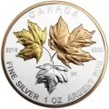 2016 Canadian A Historic Reign - Fine Silver Fractional 5-Coin Set - graphic beauty box missing
