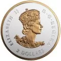 2016 Canadian A Historic Reign - Fine Silver Fractional 5-Coin Set - graphic beauty box missing