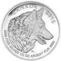 2016 Canadian The Wolf - Fine Silver 4-Coin Fractional Set