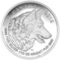 2016 Canadian The Wolf - Fine Silver 4-Coin Fractional Set