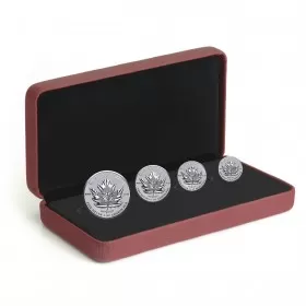 2017 (1867-) Canadian Maple Leaf Tribute - Fine Silver 4-Coin Fractional Set