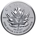 2017 (1867-) Canadian Maple Leaf Tribute - Fine Silver 4-Coin Fractional Set