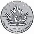 2017 (1867-) Canadian Maple Leaf Tribute - Fine Silver 4-Coin Fractional Set