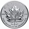 2017 (1867-) Canadian Maple Leaf Tribute - Fine Silver 4-Coin Fractional Set