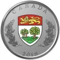 2018 Canadian Heraldic Emblems of Canada - Fine Silver 14-Coin Set