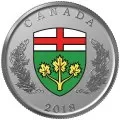 2018 Canadian Heraldic Emblems of Canada - Fine Silver 14-Coin Set