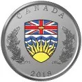 2018 Canadian Heraldic Emblems of Canada - Fine Silver 14-Coin Set
