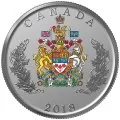 2018 Canadian Heraldic Emblems of Canada - Fine Silver 14-Coin Set